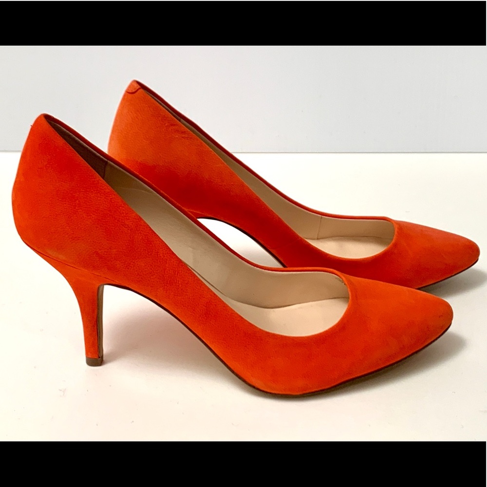 Guava colored pumps EUC